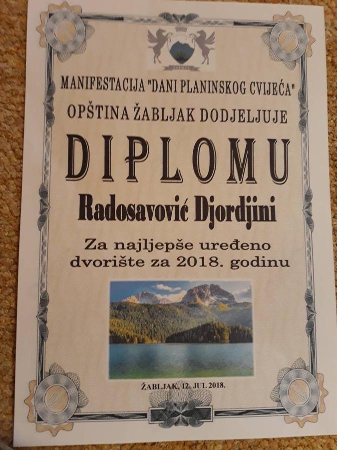 Vila Krismark Žabljak Exteriér fotografie